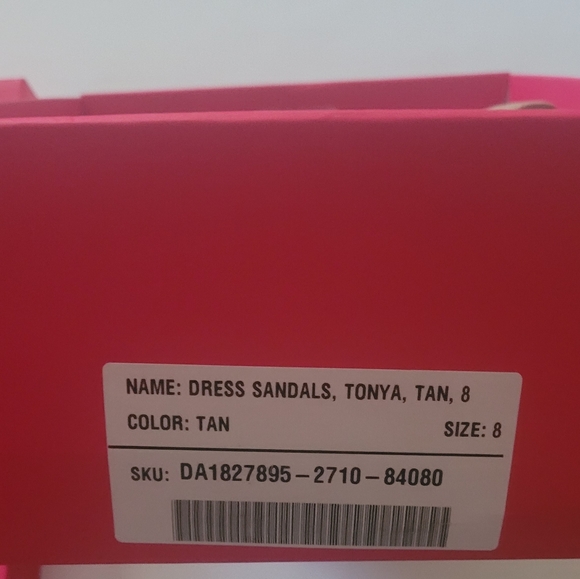 New in Box Shoe Dazzle Tonya boho block faux-suede heel - Picture 14 of 14